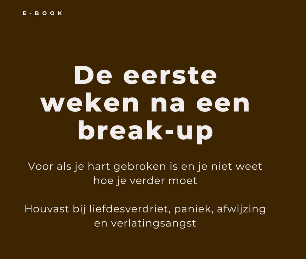e-book eerste hulp bij liefdesverdriet